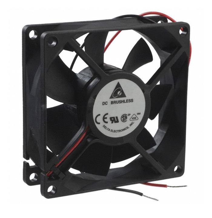 AFB0812VH Delta 12v Dc Brushless Fan 80mm X 80mm X 25mm for Catalyst