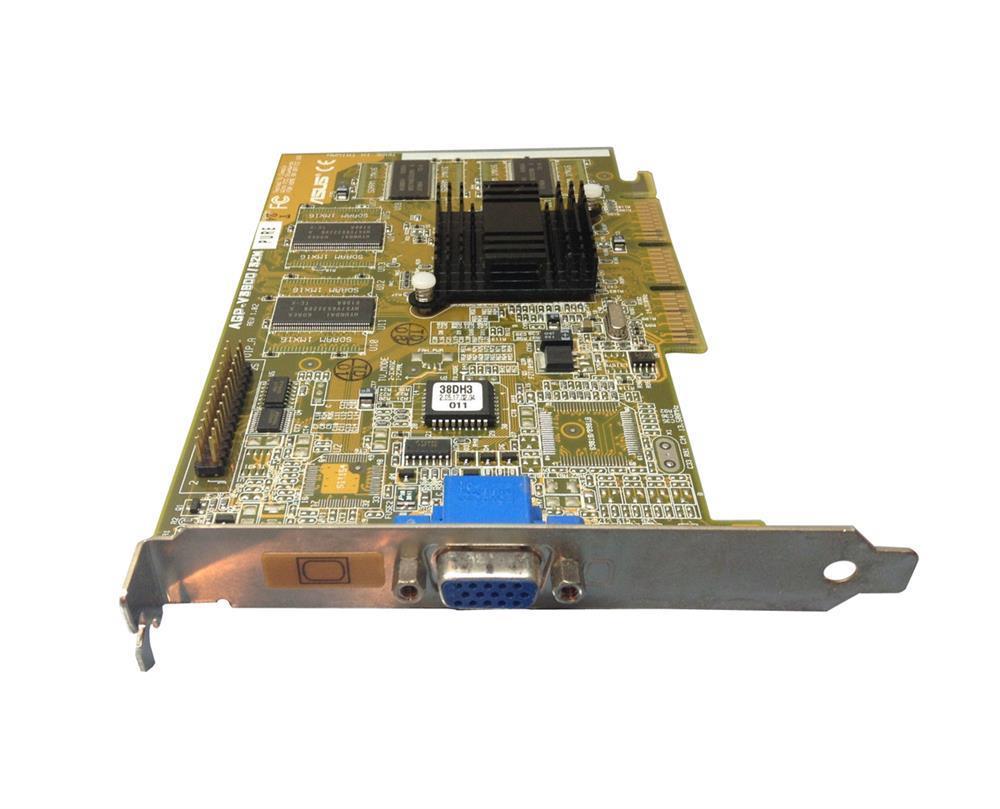 AGP-V3800/32 ASUS Nvidia Riva TNT2 32MB SGR 128-Bit AGP 4x Video Graphics Card