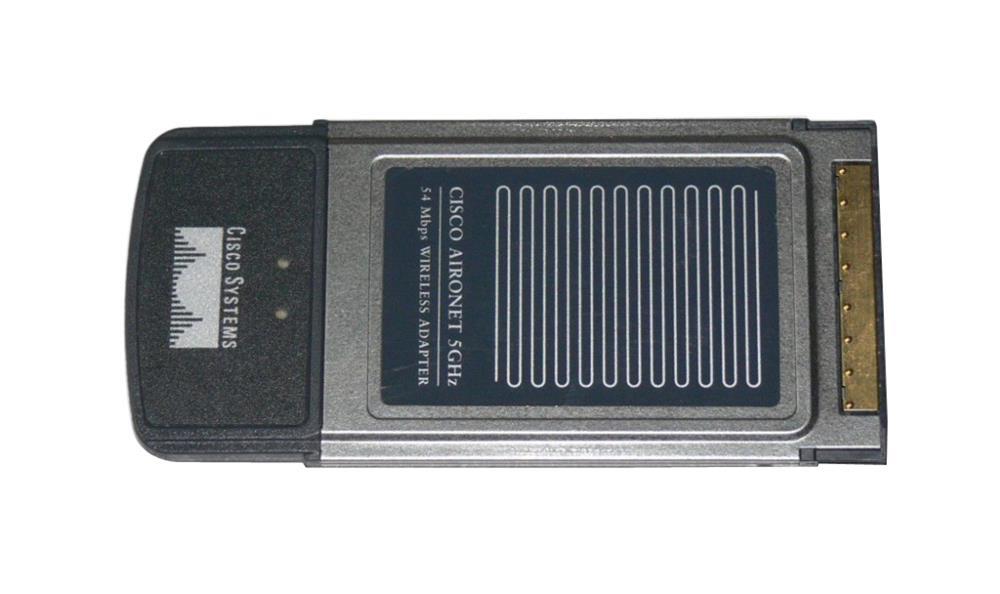 AIR-CB20A-S-K9 Cisco Aironet 802.11a CardBus Wireless NIC PC Card Type II 54Mbps (Refurbished)