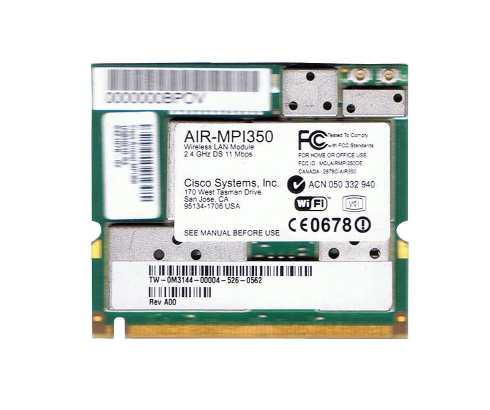 AIR-MPI350 Cisco Wireless Mini-PCI Card (Refurbished)