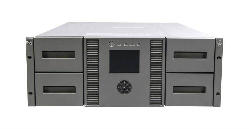 AJ818B HP Msl4048 2 Lto-4 Ultrium 1760 SCSI Tape Library