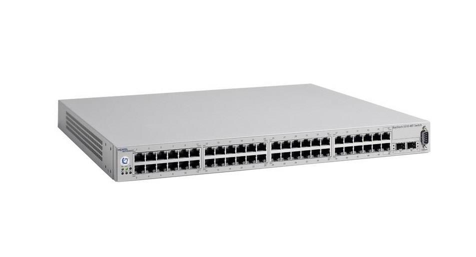 AL1001E01 Nortel BayStack 5510-48T with 48-Ports SFP 10/100/1000 Ports Gigabit Ethernet Routing Switch (Refurbished)