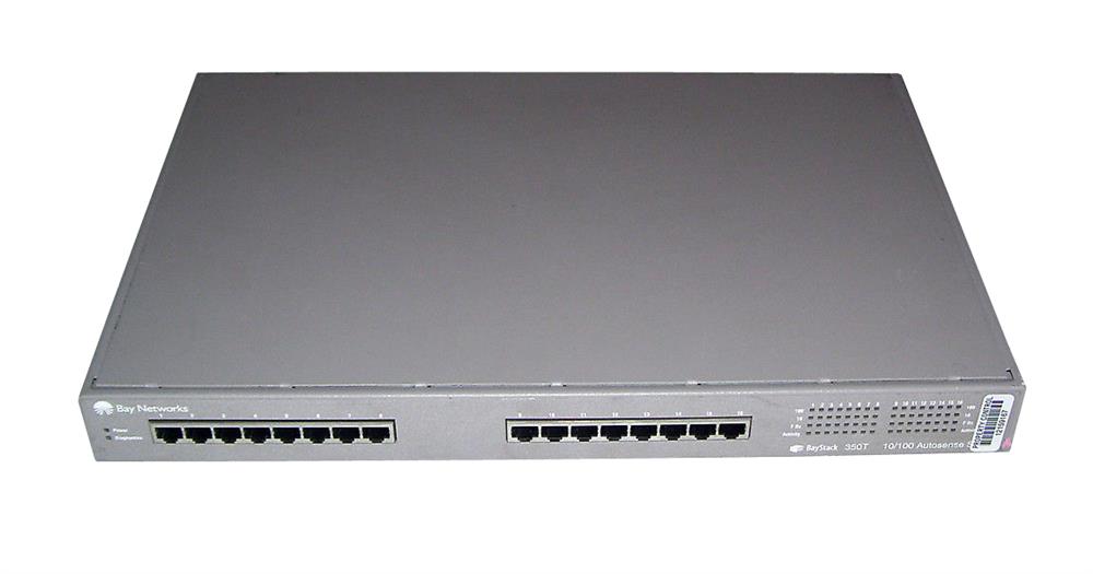 AL2012A01 Nortel Baystack 350t10/100 Autosense 16-Ports SCs Fast Ethernet Switch (Refurbished)