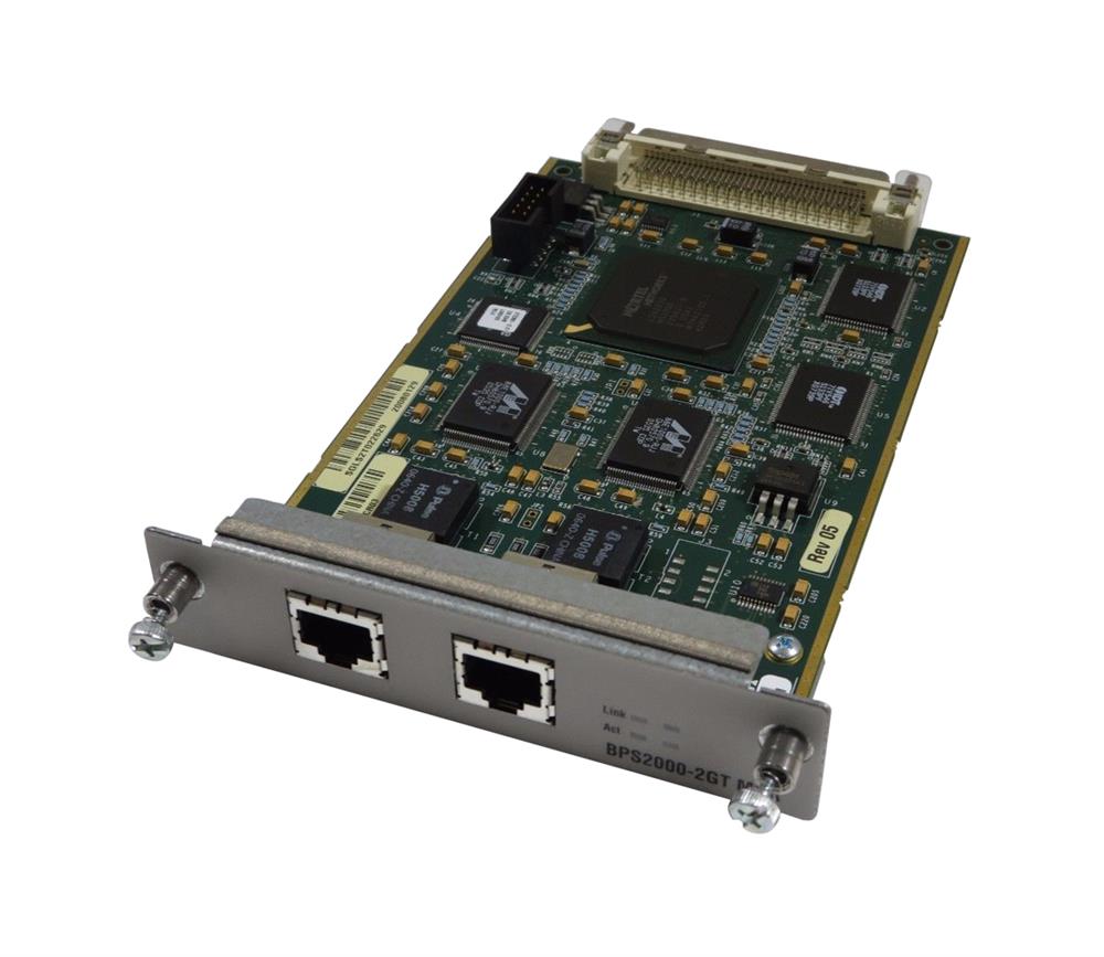 AL2033015-E5 Nortel 2-Port 10/100/1000Base-T Ethernet Service Module for BPS2000 (Refurbished)