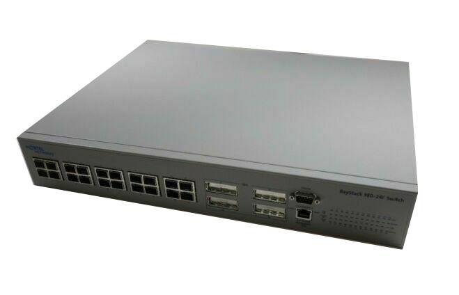 AL4512A01 Nortel Baystack 380-24f 1gbps Ethernet Switch W/ 20 Sfp Ports 4 Standard Gbic Ports (Refurbished)