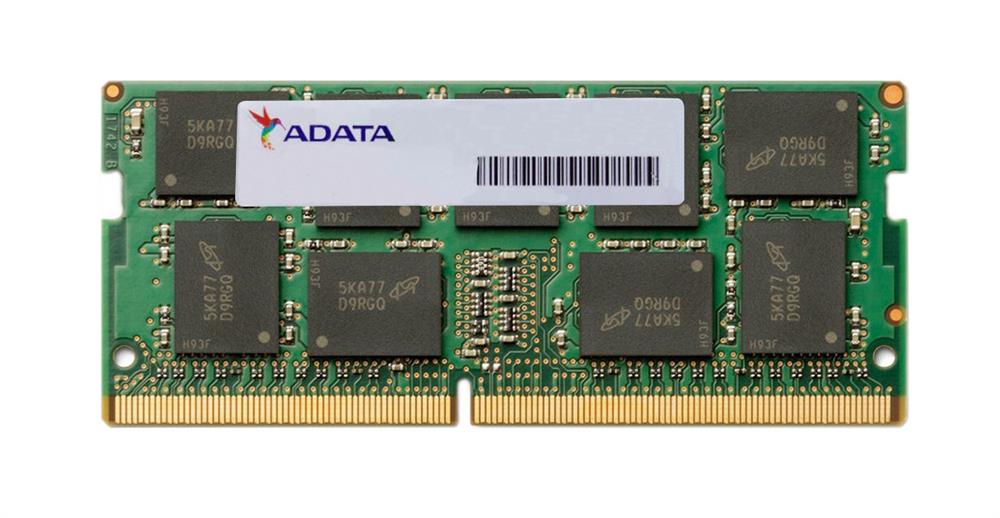 AM1P24HC8T1-B2NS ADATA 8GB PC4-19200 DDR4-2400MHz non-ECC Unbuffered CL17 260-Pin SoDimm 1.2V Single Rank Memory Module