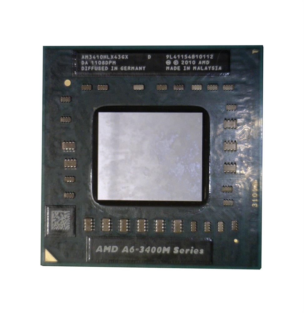 AM3410HLX43GX AMD A6-3410MX Quad-Core 1.60GHz 4MB L2 Cache Socket FS1 Processor