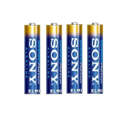 AM3PTB4A-A1 Sony Alkaline Aa Battery 4pk Stamina Platium Alkaline Batt (Refurbished)