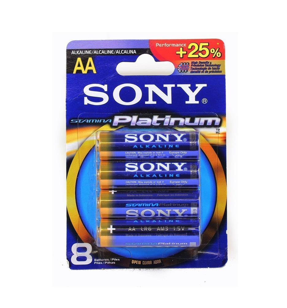 AM3PTB8A-A1 Sony Alkaline Aa Battery 8pk Stamina Platium Alkaline Batt (Refurbished)