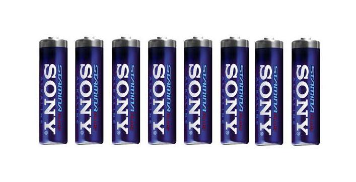 AM4PTB8A-A1 Sony Alkaline Aaa Battery 8pk Stamina Platium Alkaline Batt (Refurbished)