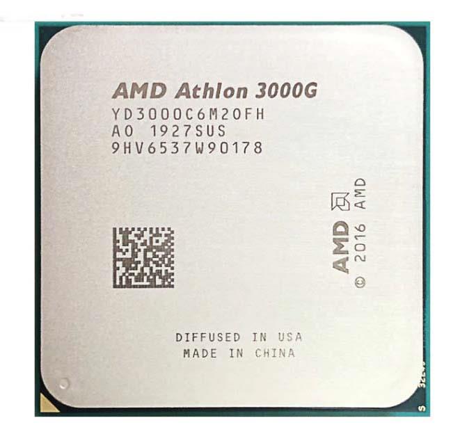 AMDSLA3000G AMD Athlon 3000G Dual-Core 3.50GHz 4MB L3 Cache Socket AM4 Processor