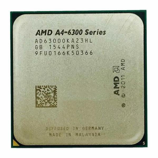 AMDSLA4-6300 AMD A4-6300 Dual-Core 3.70GHz 1MB L2 Cache Socket FM2 Processor