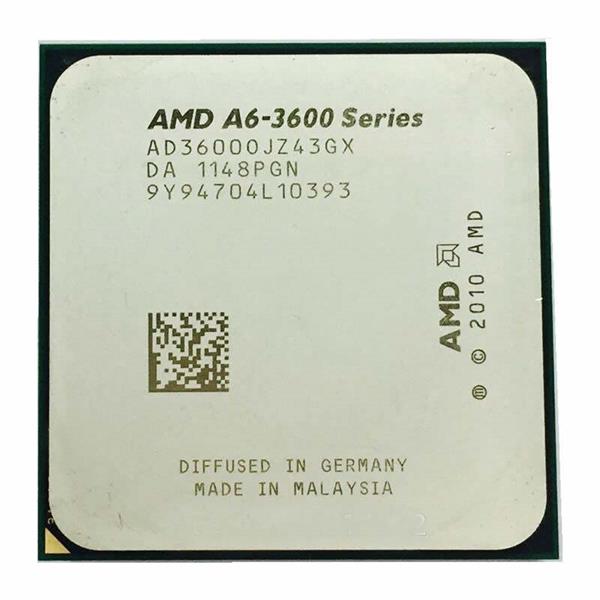 AMDSLA63600 AMD A6-3600 Quad-Core 2.10GHz 4MB L2 Cache Socket FM1 Processor