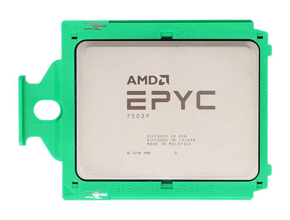 AMDSLEPYC7502P AMD EPYC 7502P 32-Core 2.50GHz 128MB L3 Cache Socket SP3 Processor