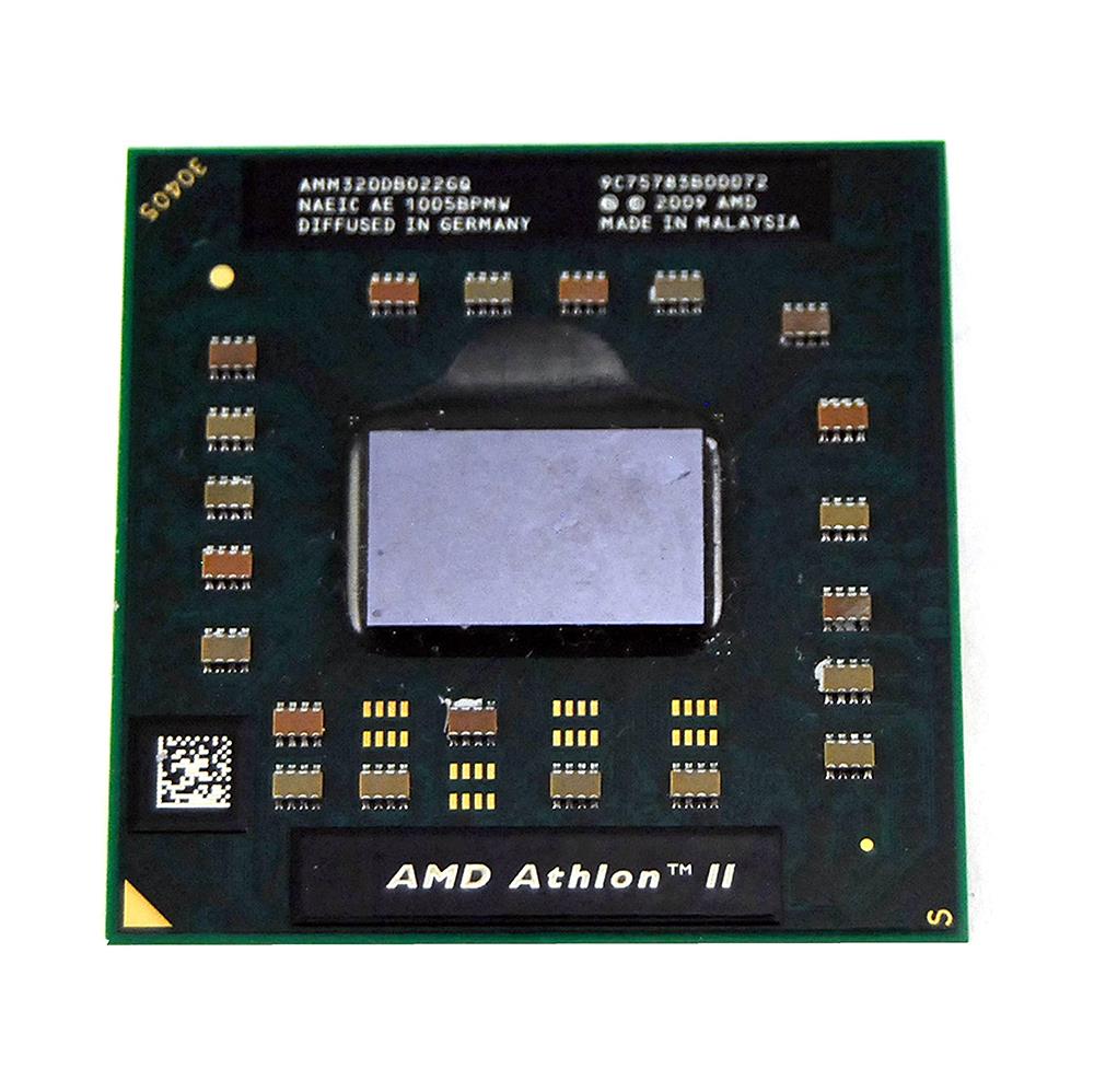 AMM320DBO22GQ AMD Athlon II M320 2100MHz 3200MHz FSB 1000KB L2 Cache Socket S1 Processor