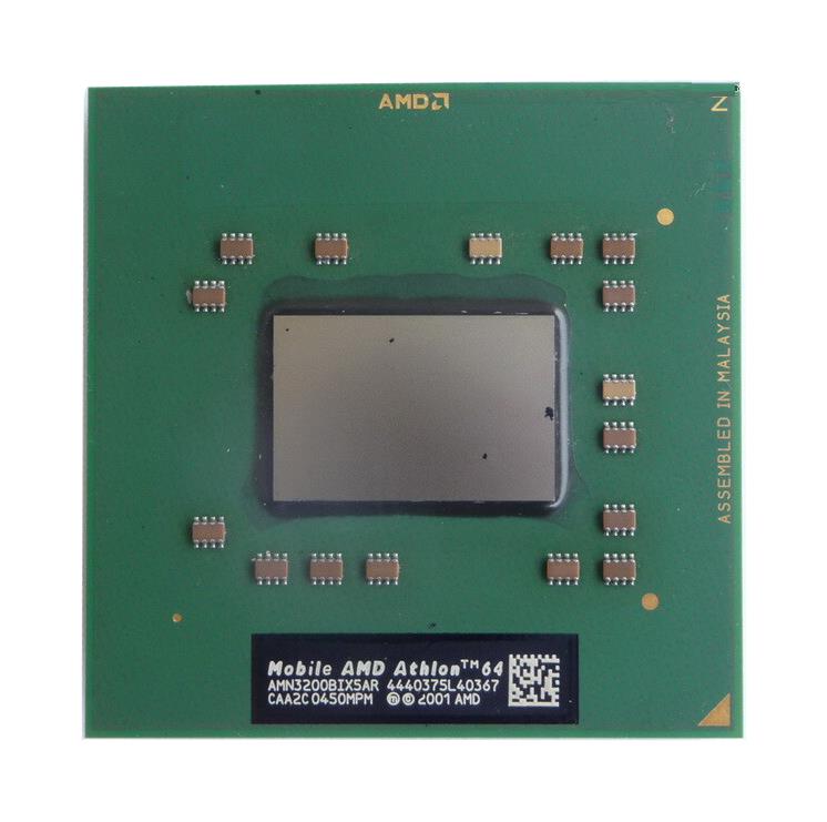 AMN3200BIXSAR AMD Athlon 64 3200+ 1-Core 2.00GHz 2.00GT/s 512KB L2 Cache Socket 939 Processor