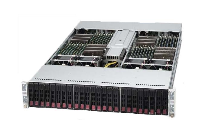 AS-2122TG-HTRF Supermicro A+ Server 2122TG-HTRF Barebone System 2U Rack-mountable AMD SR5670 Chipset 4 Number of Node(s) Socket G34 LGA-1944 2 x Processor Support Black 256GB DDR3 SDRAM DDR3-1600/PC3-12800 Maximum RAM Support Serial ATA/300 RAID Supported Controller Matrox G200 16GB Integrated 6 x Total Bays 6 2.5" Bay(s) 1 x Total Expansion Slots Processor Support (Opteron) 2 x 1.40 kW