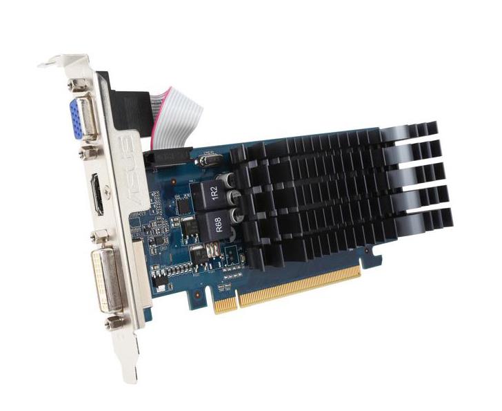 AS210DI ASUS Nvidia GeForce 210 Silent 1GB GDDR3 VGA / DVI / HDMI PCI-Express Low Profile Video Graphics Card