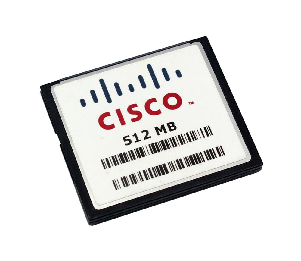 ASA5500-CF-512MB Cisco 512MB CompactFlash (CF) Memory Card for ASA 5500 Series