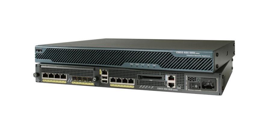 ASA5550-DC-K8-RF "Cisco 5550 Adaptive Security Appliance 8x 10/100/1000Base-T LAN, 1x 10/100Base-TX LAN 4 x SFP (mini-GBIC) , 1 x CompactFlash (CF) Card (Refurbished)"