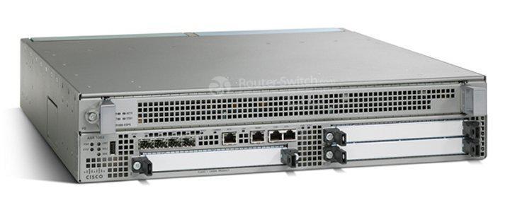 ASR1002-10G/K9 Cisco ASR 1002 Aggregation Service Router 1 x Embedded Service Processor, 3 x Shared Port Adapter, 4 x SFP (mini-GBIC) (Refurbished)