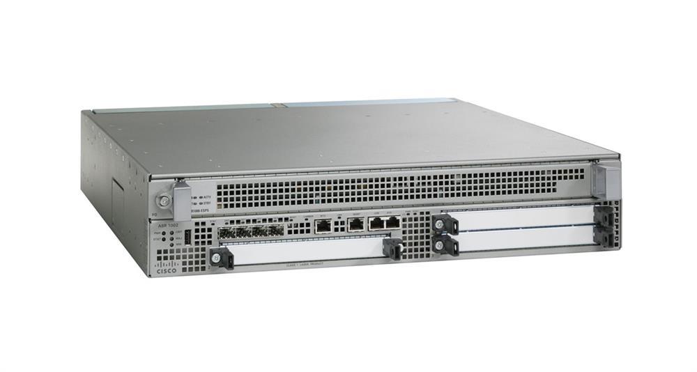 ASR1002-ESP5 Cisco Asr 1002 Router With Asr1000-esp5 Module + 2 Ac Power Supplies (Refurbished)