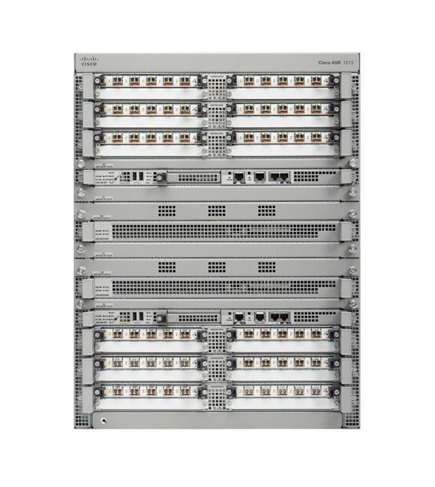 ASR1013-RF Cisco ASR1013 Router Chassis Refurbished 34 Slots Rack-mountable (Refurbished)