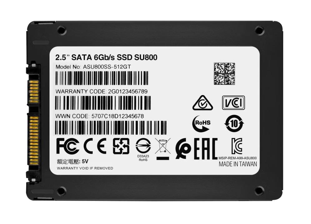 ASU800SS-256GT ADATA 256GB 6Gb/s SATA Triple-Level Cell 2.5-inch Solid State Drive (SSD)