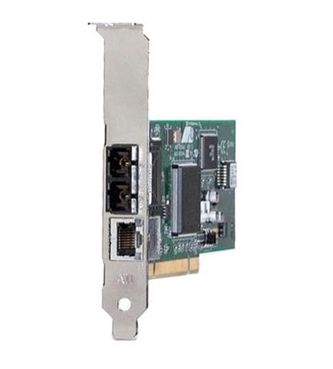 AT-2701FTX/ST-001 Allied Telesis Dual-Ports RJ-45 100Mbps 10Base-TX/100Base-T Fast Ethernet PCI 2.2 Network Adapter for HP Compatible