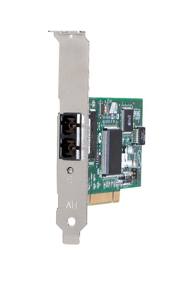 AT-2701FX-ST Allied Telesyn Dual-Ports ST 100Mbps 10Base-T/100Base-TX Fast Ethernet PCI Network Adapter for HP Compatible