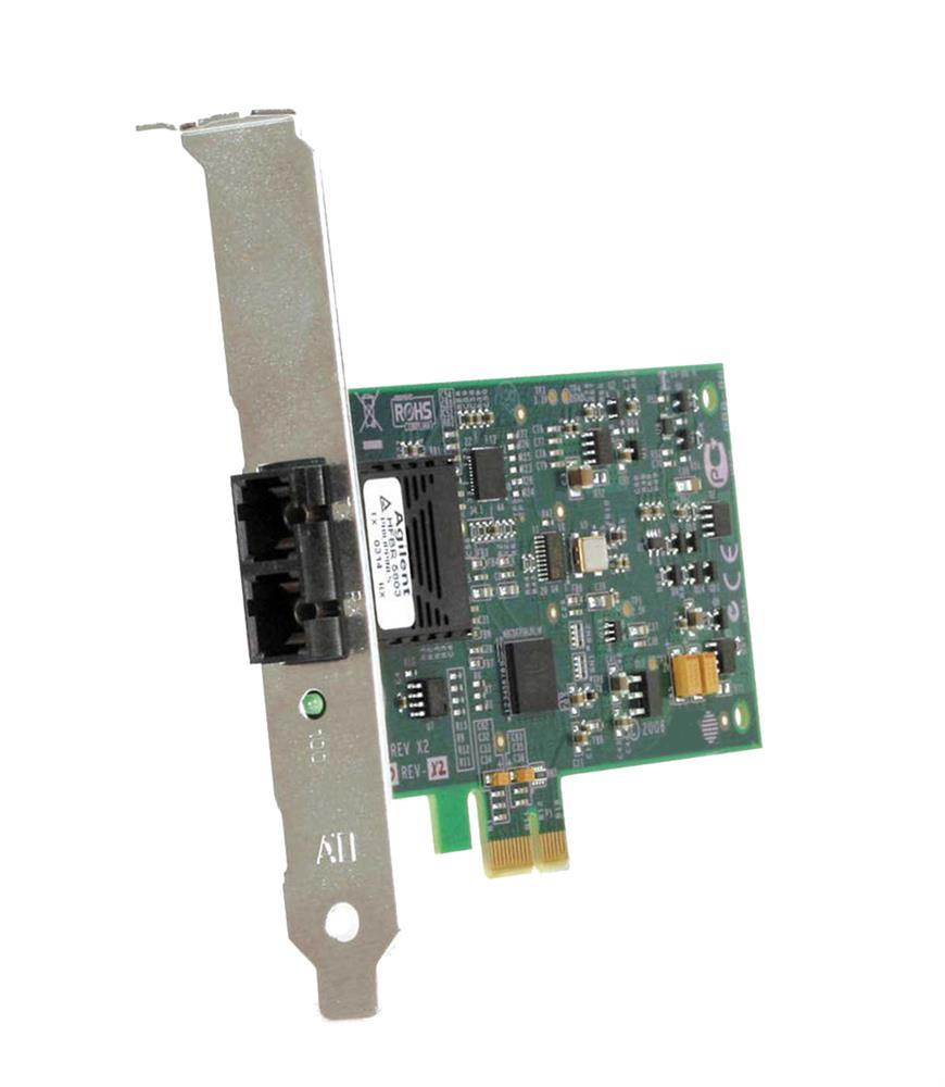 AT-2711FX/LC-901 Allied Telesis Single-Port LC 100Mbps 100Base-FX Fast Ethernet PCI Express 2.0 x1 Network Adapter for HP Compatible