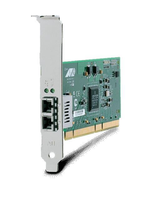 AT-2931SX/LC-901 Allied Telesis Gigabit Ethernet 1000Base-SX LC Fiber Adapter Card TAA