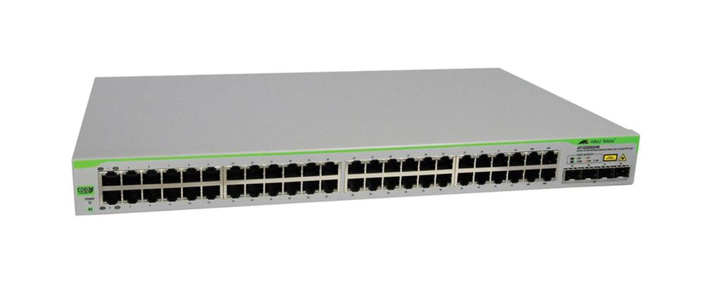 AT-GS950/48-30 Allied Telesis 48-Ports 10/100/1000T Websmart Switch with 2x SFP Ports (Refurbished)