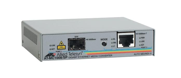 AT-MC1008 Allied Telesis Gigabit Ethernet Media Converter(R)