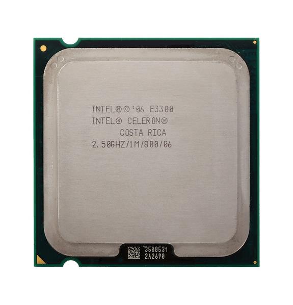 AT80571RG0601ML Intel Celeron E3300 Dual Core 2.50GHz 800MHz FSB 1MB L2 Cache Socket LGA775 Desktop Processor