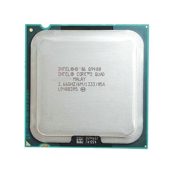 AT80580PJ0676M Intel Core 2 Quad Q9400 2.66GHz 1333MHz FSB 6MB L2 Cache Socket LGA775 Desktop Processor