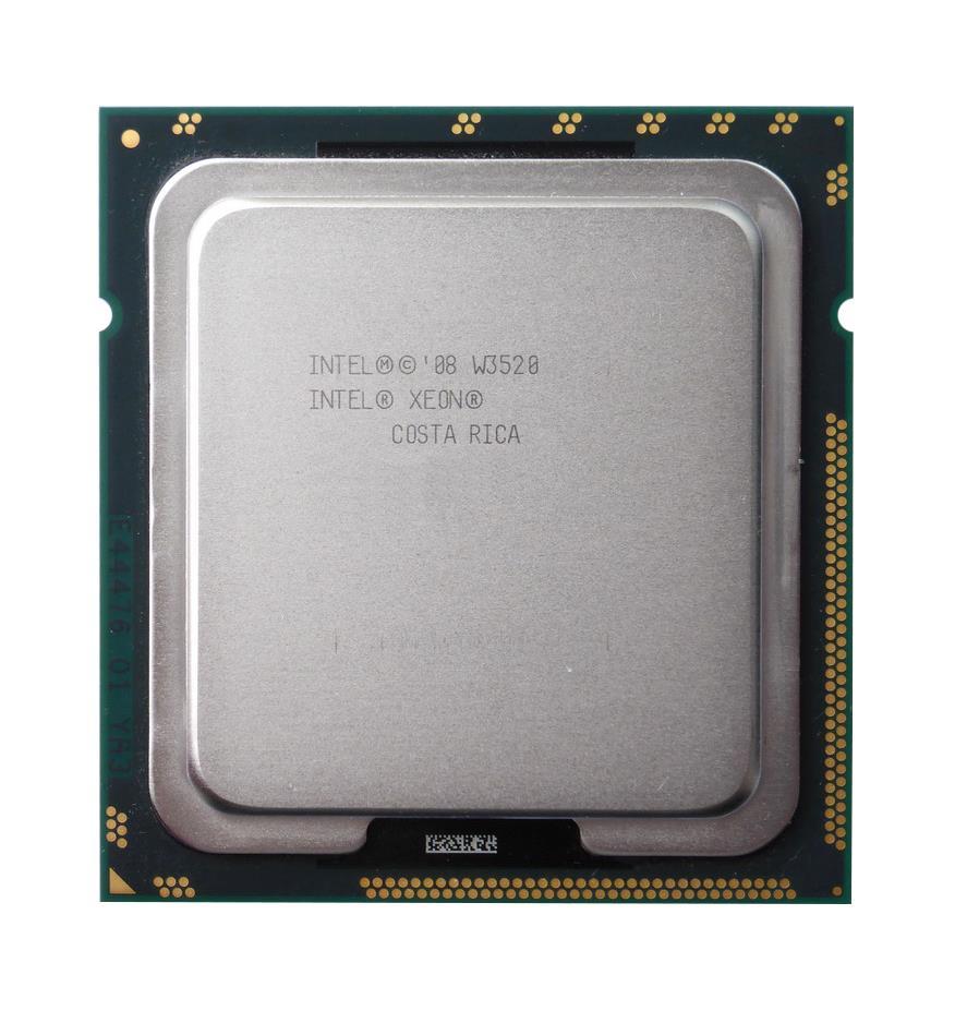 AT80601000741AB Intel Xeon W3520 Quad Core 2.66GHz 4.80GT/s QPI 8MB L3 Cache Socket FCLGA1366 Processor