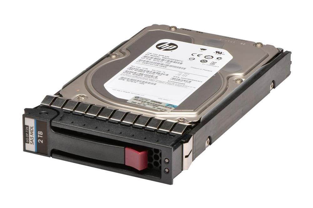 AW555A-KIT HPE 2TB 7200RPM SAS 6Gbps Dual Port Midline Hot Swap 3.5-inch Internal Hard Drive for MSA P2000