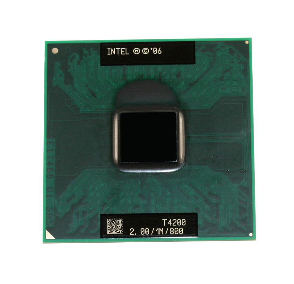 AW80577T4200 Intel Pentium T4200 Dual-Core 2.00GHz 800MHz FSB 1MB L2 Cache Socket PGA478 Mobile Processor SLGJN