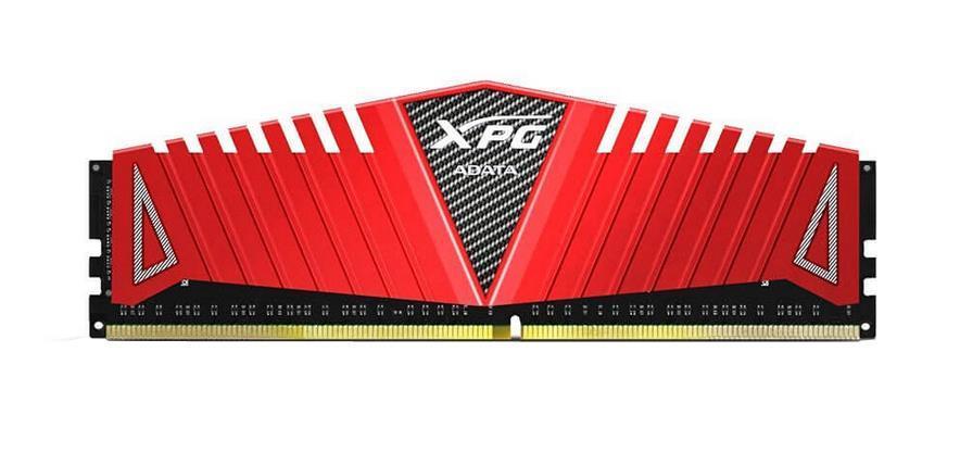 AX4U2400W4G16-BRZ ADATA XPG Z1 4GB PC4-19200 DDR4-2400MHz non-ECC Unbuffered CL16 (16-16-16) 288-Pin DIMM 1.2V Memory Module