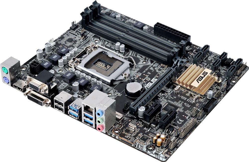B150MAD3 ASUS Socket LGA 1151 Intel B150 Chipset 6th Generation Core i7 / i5 / i3 / Pentium / Celeron Processors Support DDR3 4x DIMM 6x SATA 6.0Gb/s Micro-ATX Motherboard (Refurbished)