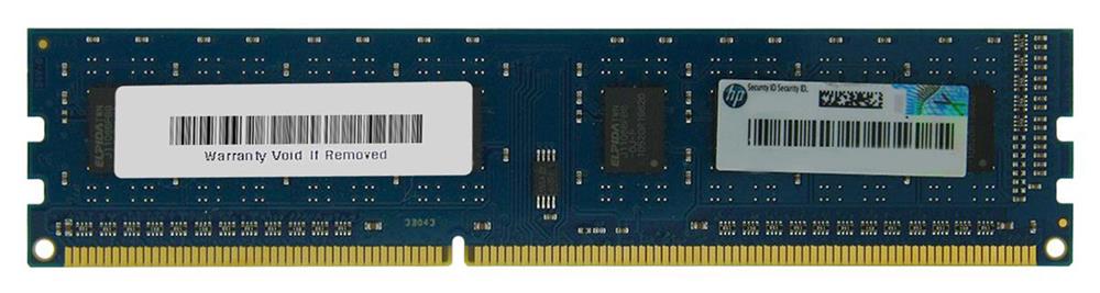B1S54AT-A1 HP 8GB PC3-12800 DDR3-1600MHz non-ECC Unbuffered CL11 240-Pin DIMM Dual Rank Memory Module