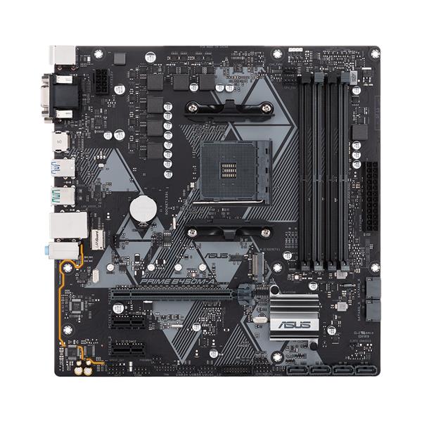 B450m-A ASUS Socket AM4 AMD B450 Chipset AMD Ryzen 2 Generation/ AMD Ryzen 1st Generation Processors Support DDR4 4x DIMM 4x SATA 6.0Gb/s Micro-ATX Motherboard (Refurbished) 