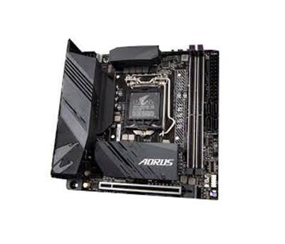 B560I AORUS PRO AX rev. 1.0 Gigabyte Socket LGA 1200 Intel B560 Chipset 11th Generation Core i9 / i7 / i3 / Pentium / Celeron Processors Support DDR4 2x DIMM 4x SATA 6.0Gb/s Mini-ITX Motherboard (Refurbished)