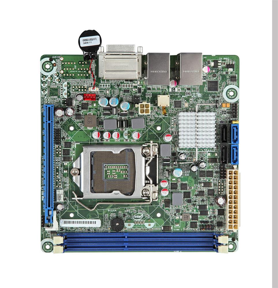 BBS1200KPR Intel S1200KP Socket LGA 1155 Intel C206 Chipset Intel Xeon/ Core i3/ Pentium/ Celeron Processors Support DDR3 2x DIMM 2x SATA 3.0Gb/s Mini-ITX Server Motherboard (Refurbished)
