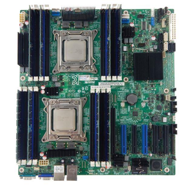BBS2600CP2 Intel S2600CP2 Socket LGA 2011 Intel Intel C600-A Chipset Intel Xeon E5-2600 Series Processors Support DDR3 16x DIMM 2x SATA 6.0Gb/s SSI EEB Server Motherboard (Refurbished)