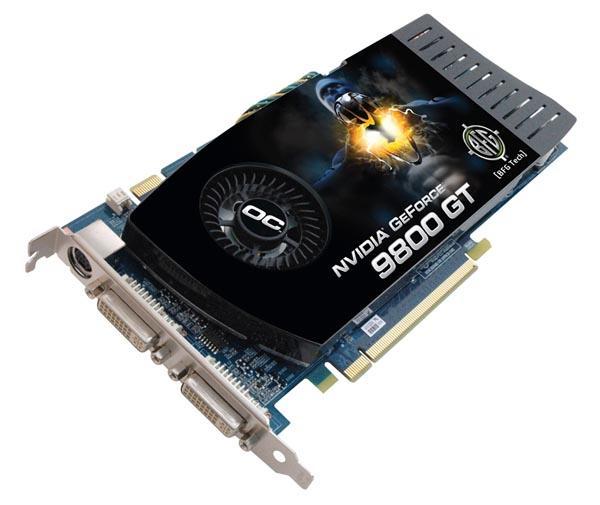 BFGE98512GTOCE BFG GeForce 9800 GT 512MB 256-Bit GDDR3 PCI Express 2 x16 HDCP Ready SLI Support Video Graphics Card