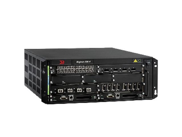 BI-RX-4-S Brocade BigIron RX-4 Switch Chassis Manageable 4 x Expansion Slots