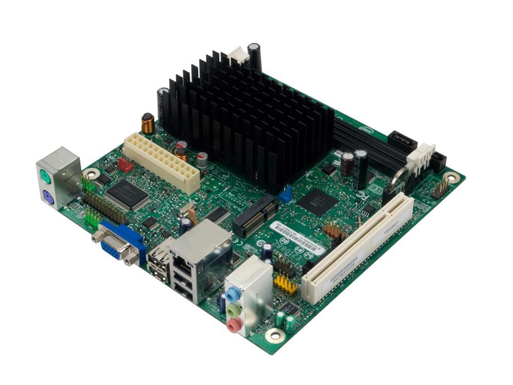 BLKD510MO Intel D510MO Socket BGA NM10 Express Chipset Intel Atom D510 Processors Support DDR2 2x DIMM 2x SATA 3.0Gb/s Mini-ITX Motherboard (Refurbished)