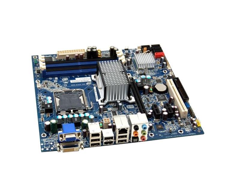 BLKDG33TLM Intel DG33TL G33 Express Chipset Socket LGA775 micro-ATX Desktop Motherboard (Refurbished)